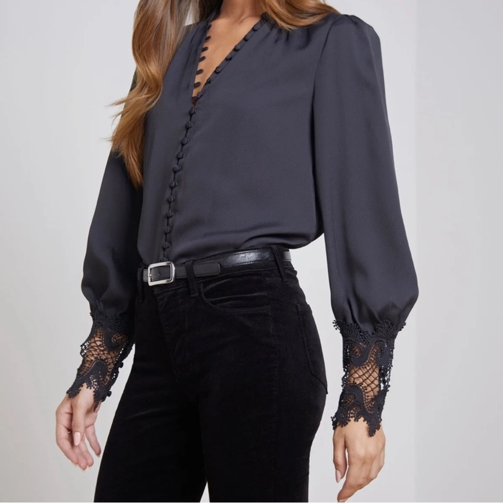 NWT L’AGENCE AVA BLOUSE